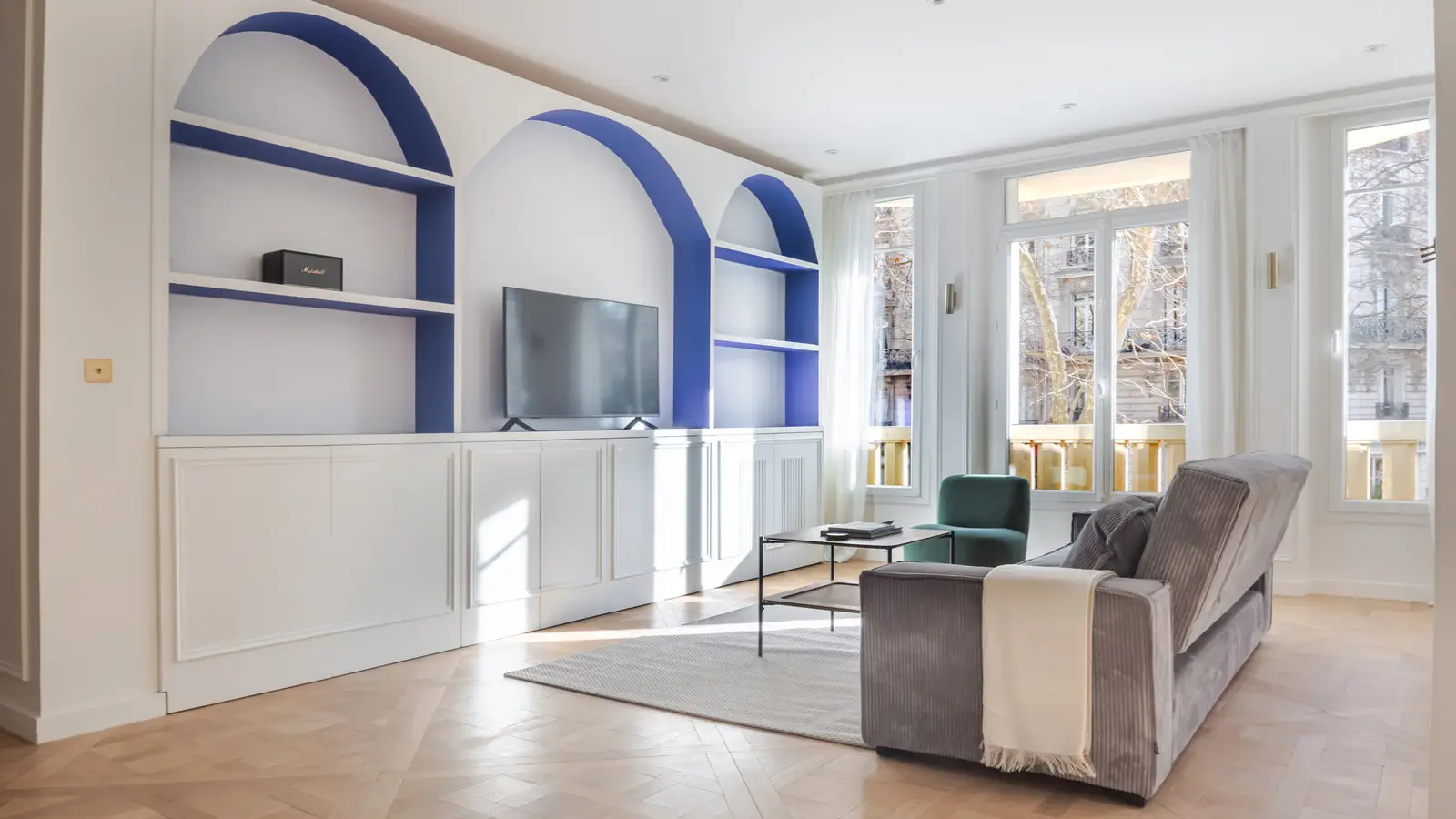 Flat Boulevard de Courcelles in Paris