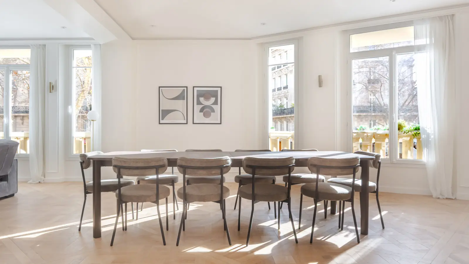 Flat Boulevard de Courcelles in Paris