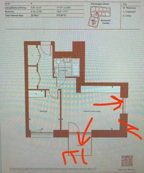 Flat Edgware Road in City of Westminster
