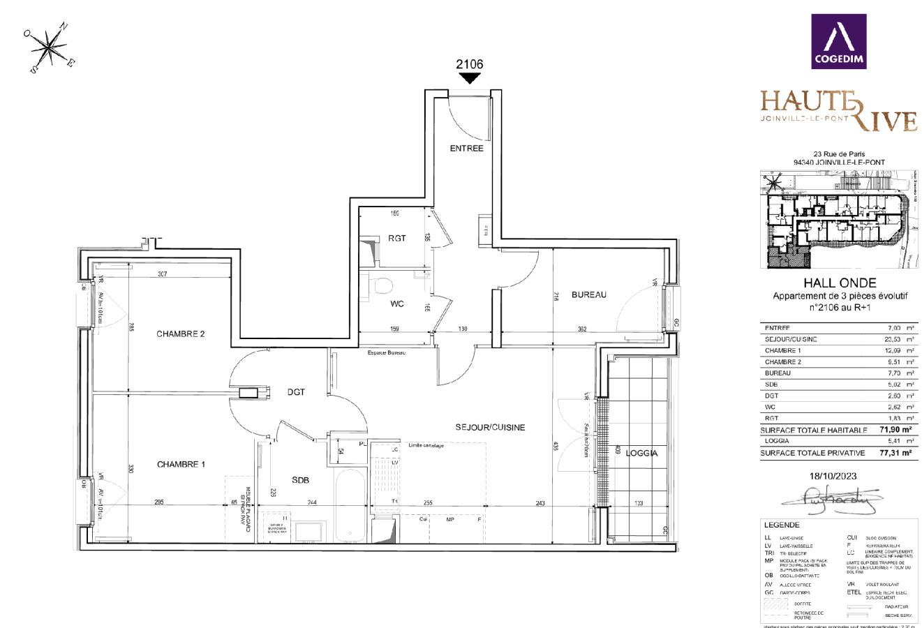 Flat Rue de Paris in Joinville-le-Pont