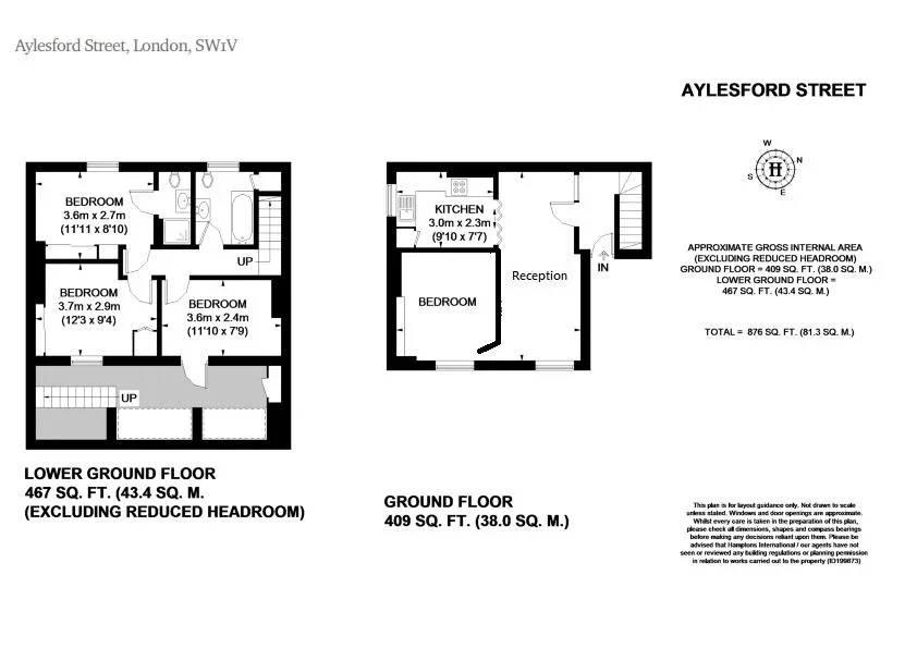 Flat St George's Square Mews in City of Westminster