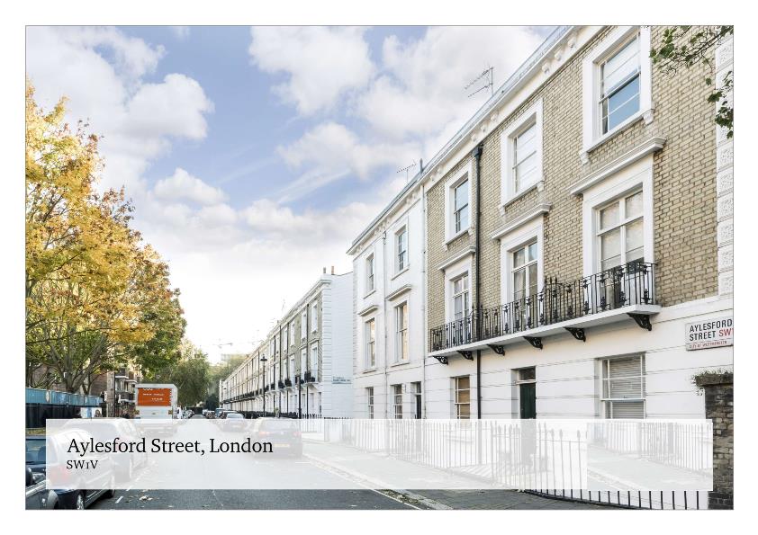 Flat St George's Square Mews in City of Westminster