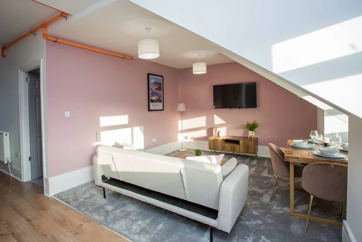Flat North Parade in North Tyneside
