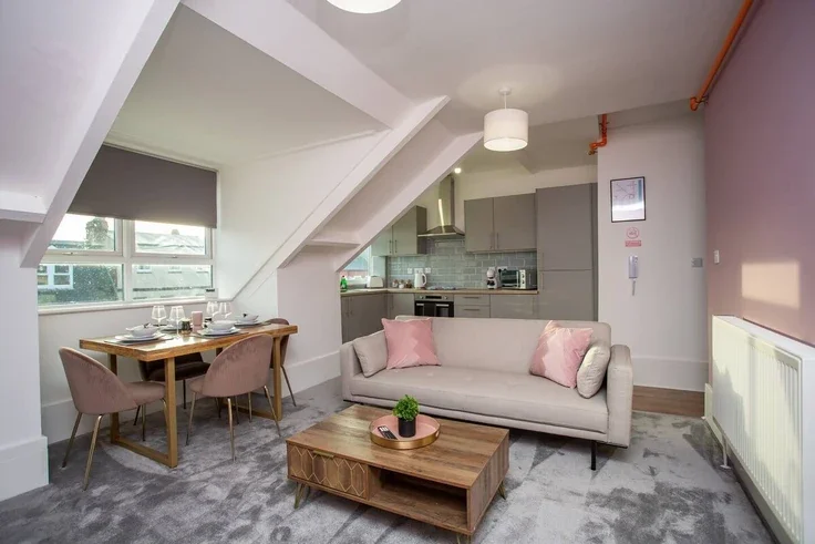 Flat North Parade in North Tyneside