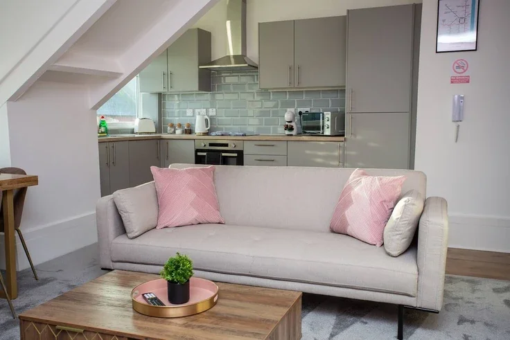 Flat North Parade in North Tyneside