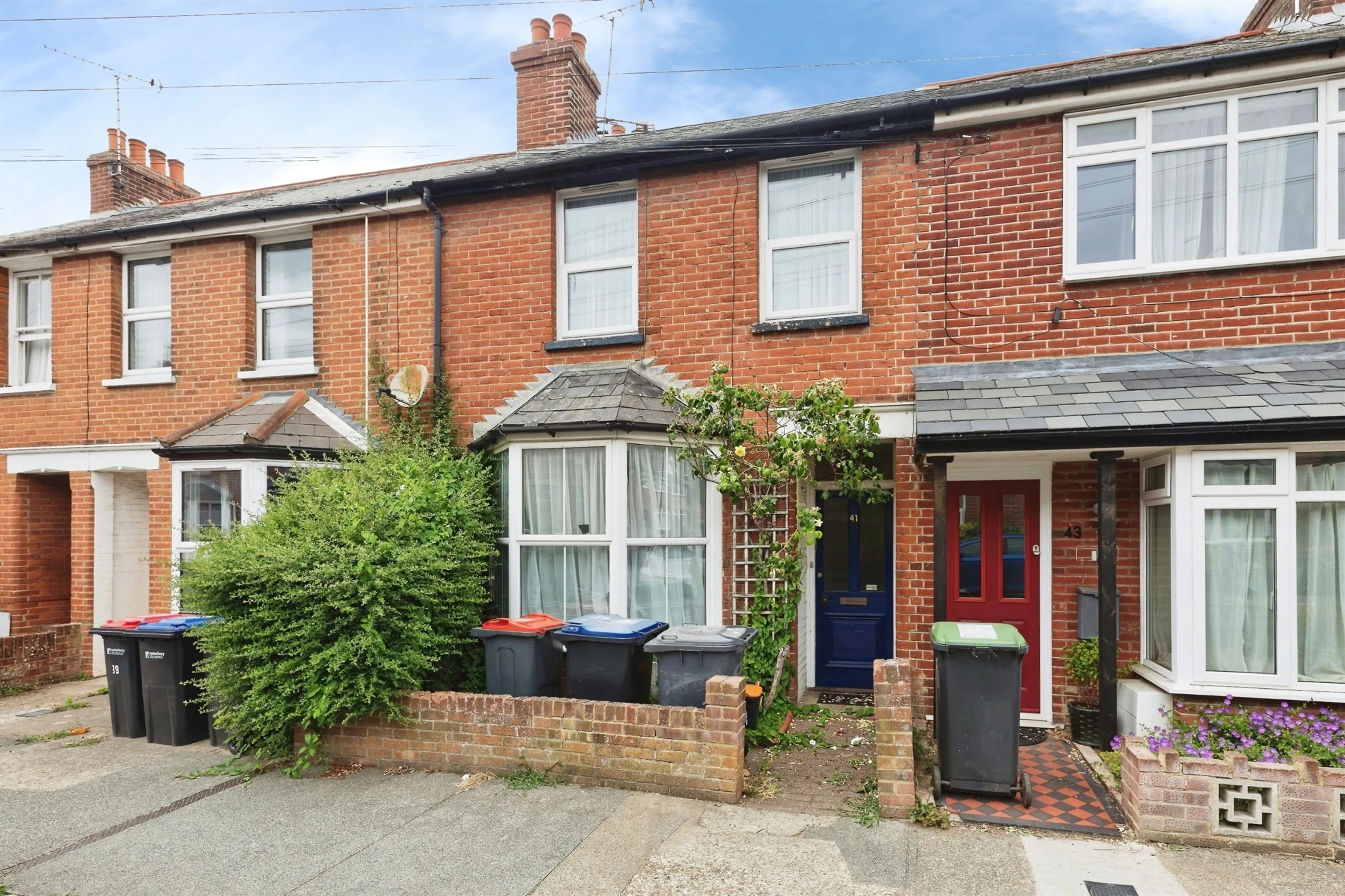 House St. Martin's Road in Canterbury