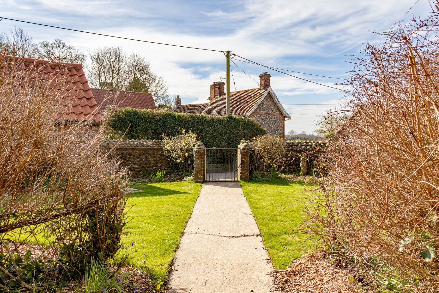 House Holt Road in North Norfolk