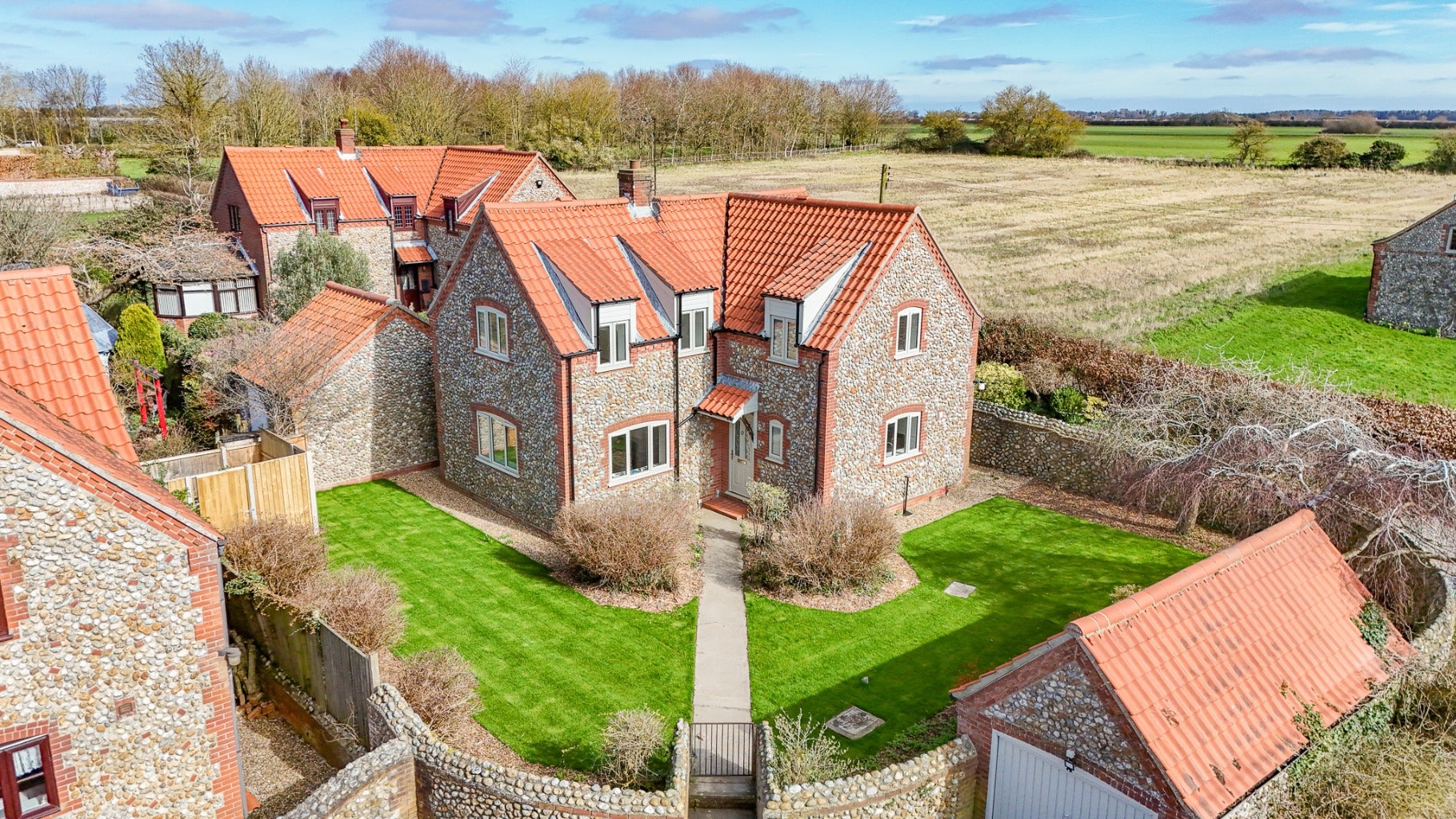 House Holt Road in North Norfolk