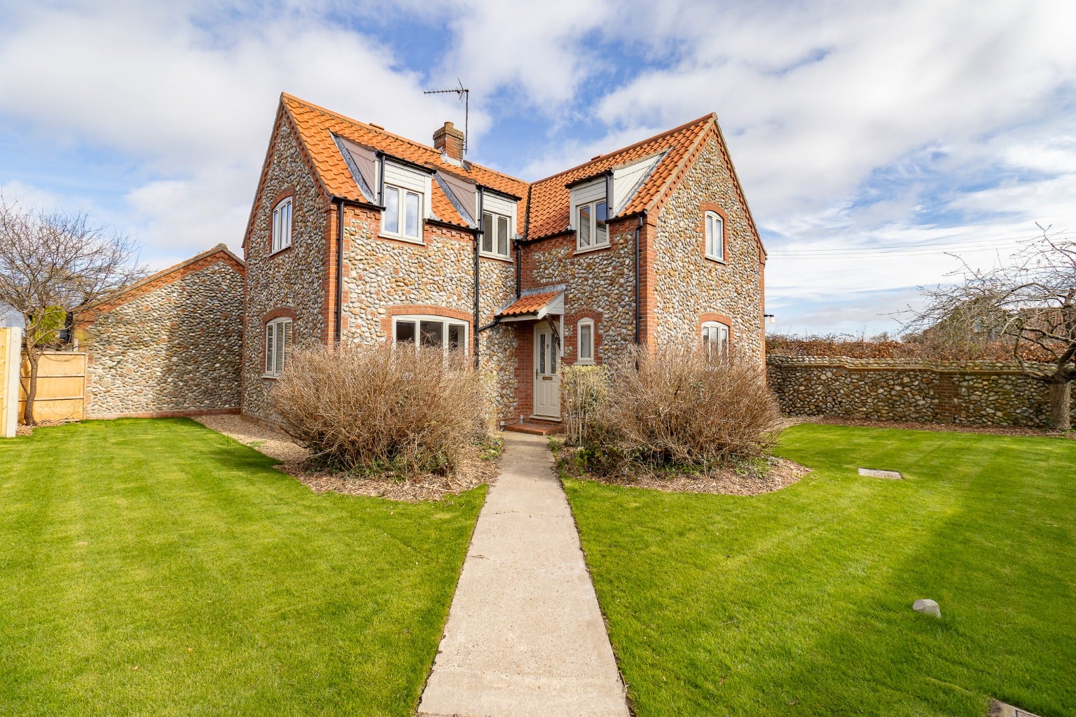 House Holt Road in North Norfolk