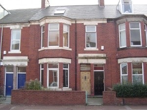 Flat Simonside Terrace in Newcastle upon Tyne