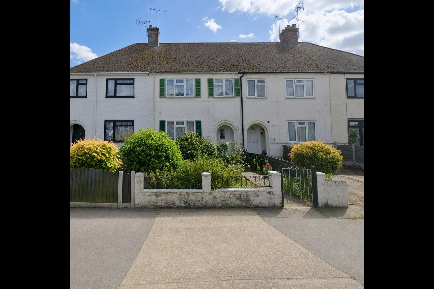 Flat Church Road in Castle Point