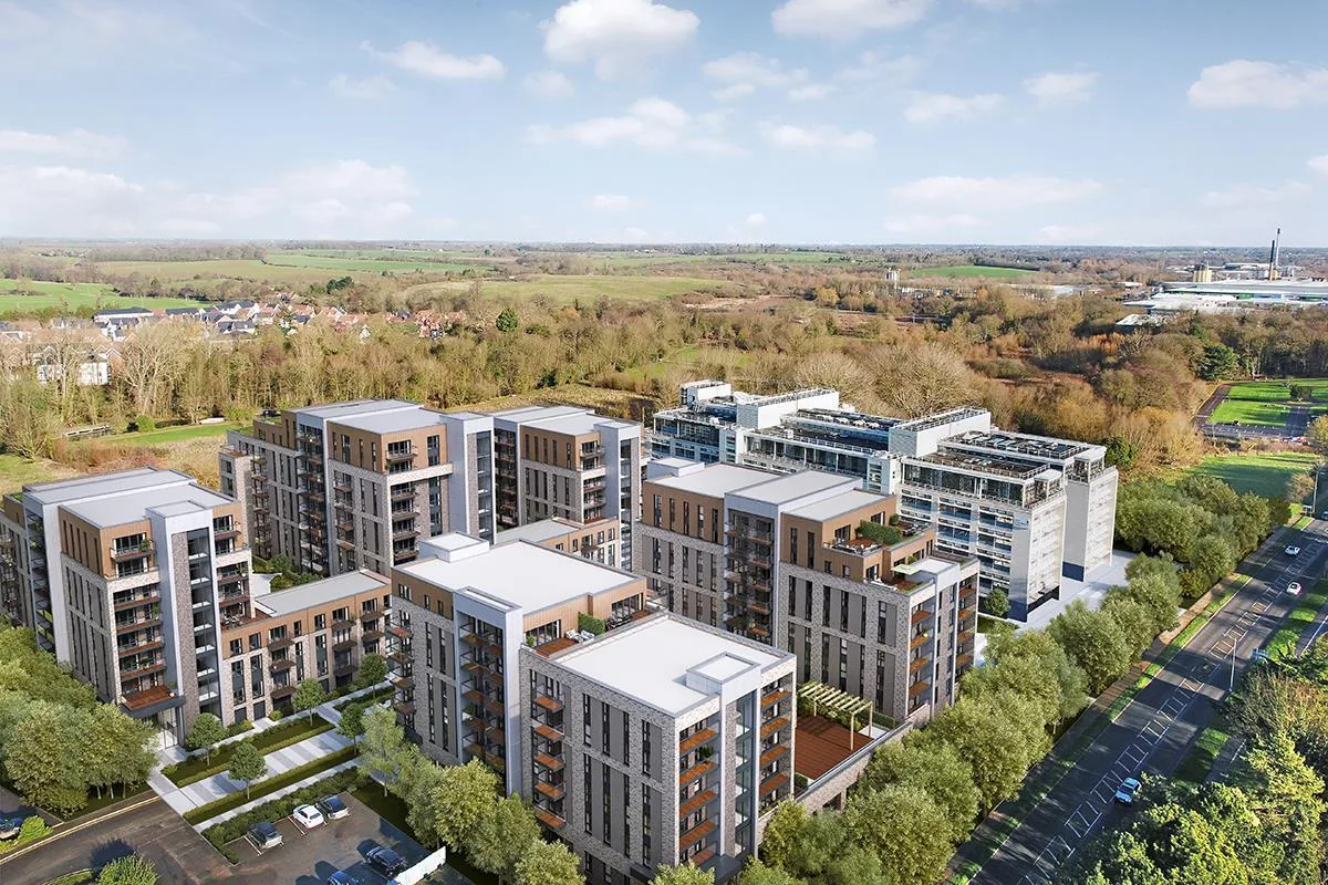 Flat Little Grove Field in Harlow