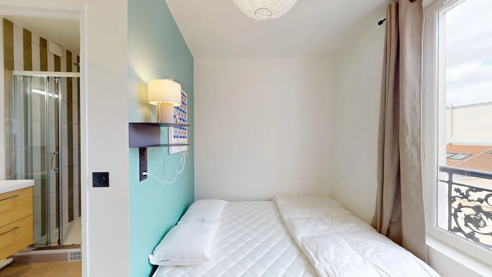 Chambre Passage Gauthier à Paris