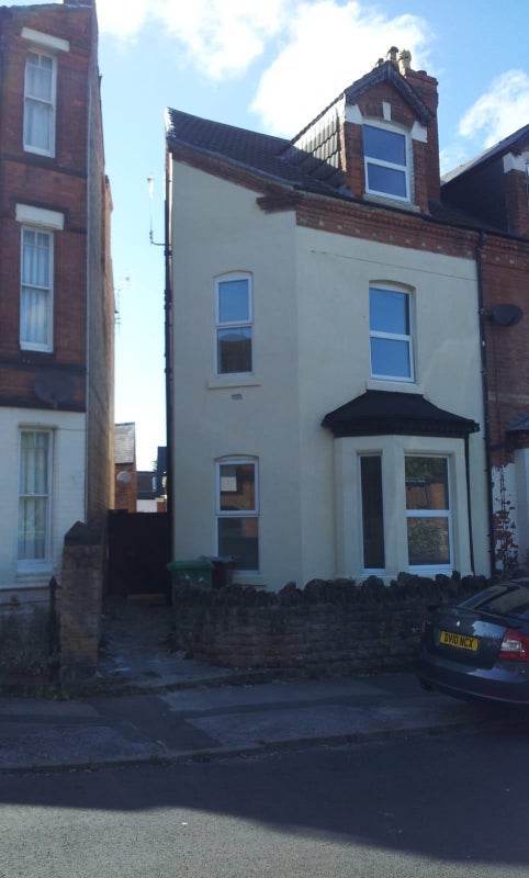 Flat Lake Street in Nottingham