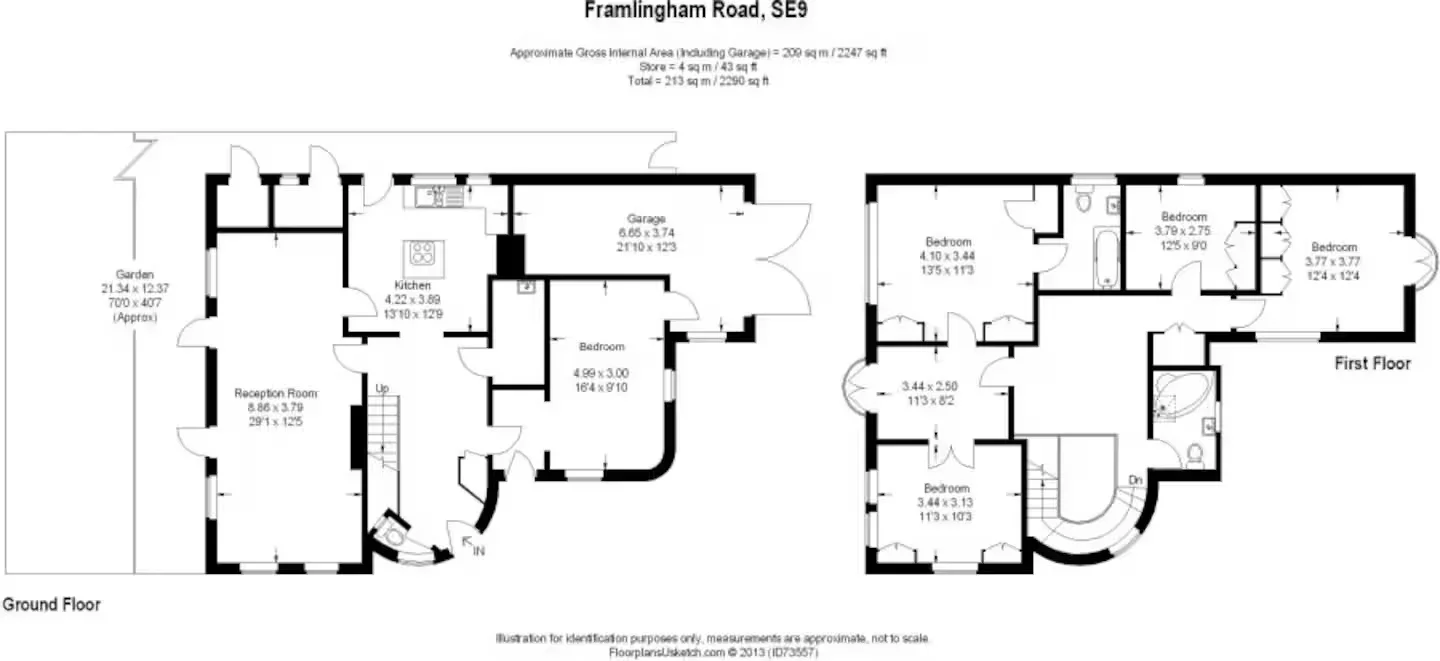 House Tenterden Close in Greater London