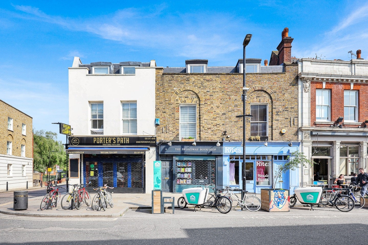 Flat Broadway Market in Greater London