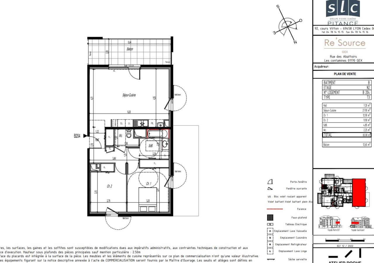 Flat Rue des Abattoirs in Gex