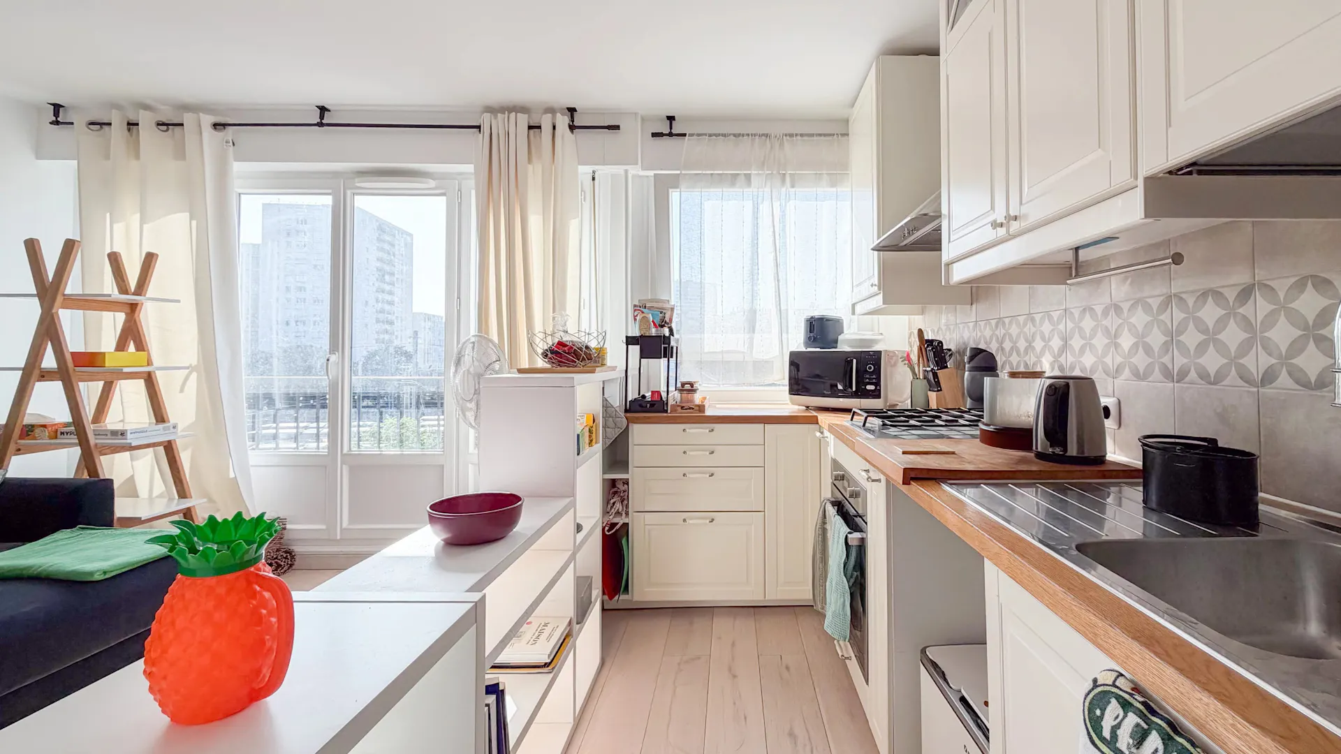 Flat Rue Castagnary in Paris