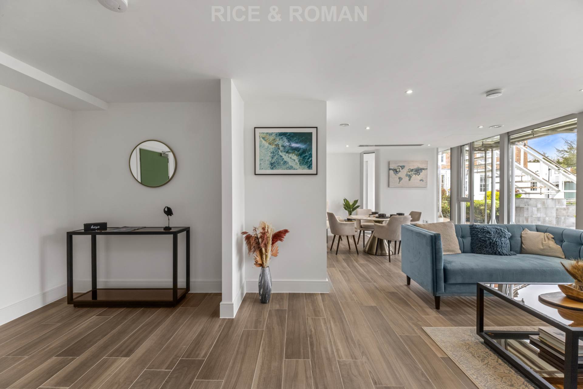 Flat Coldharbour Lane in Borough of Runnymede