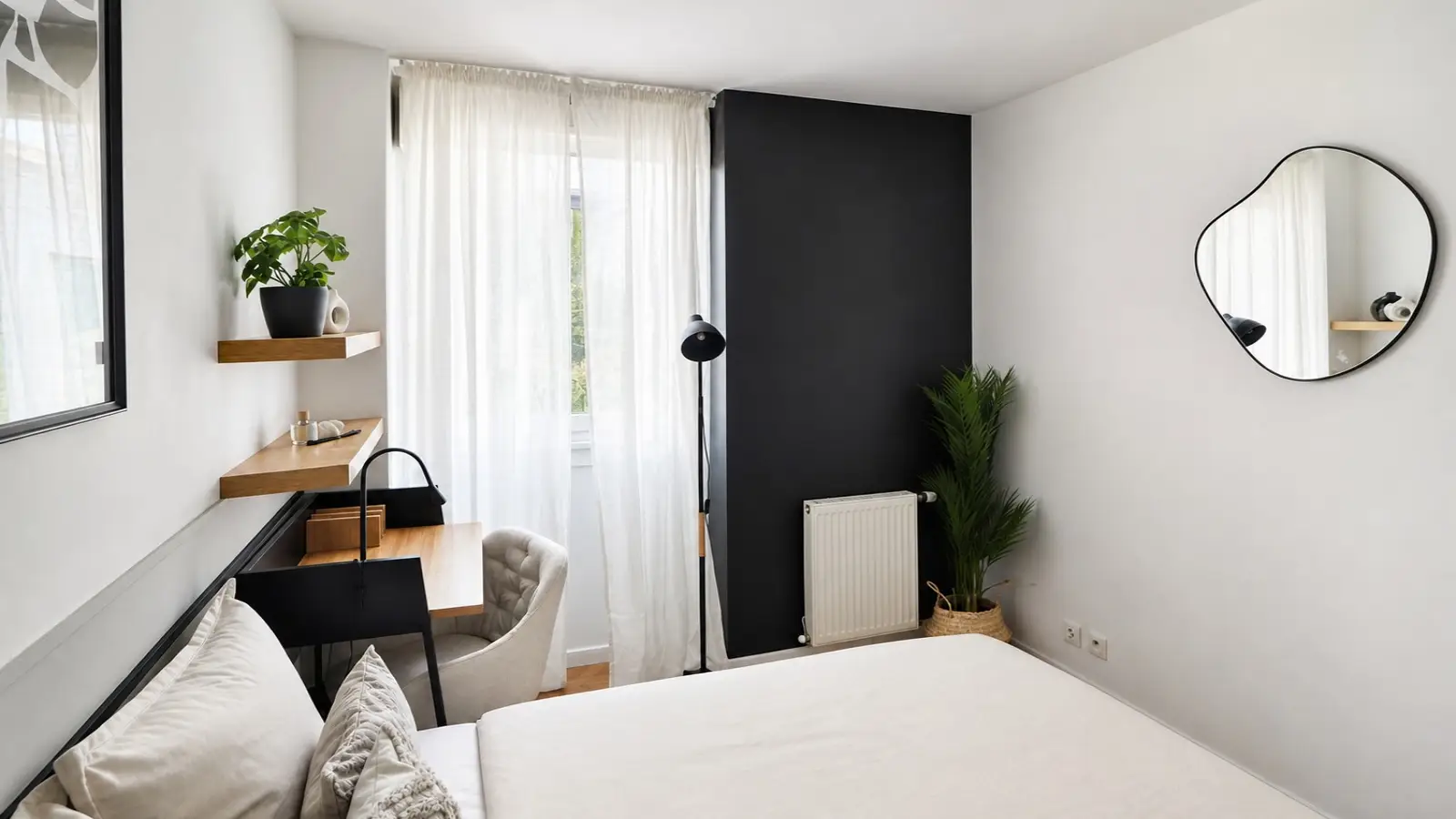 Chambre Rue de l'Agent Bailly à Paris