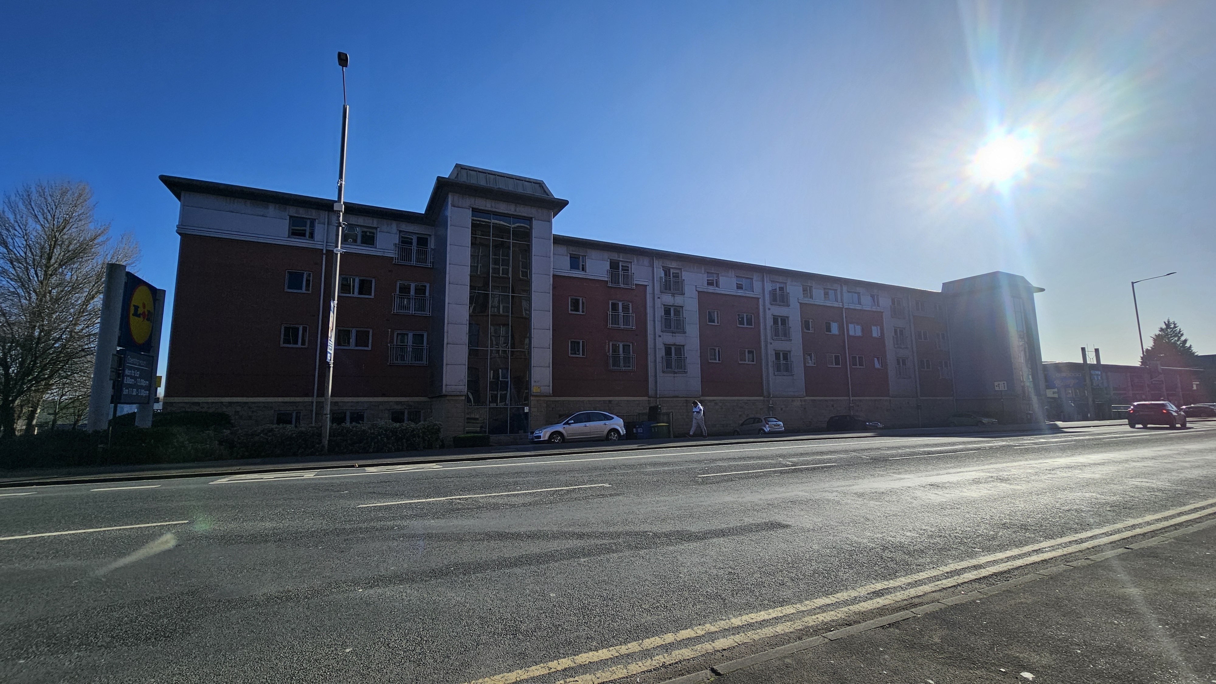 Flat Mount Street in Preston