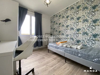 Chambre Villa Juliette à Créteil