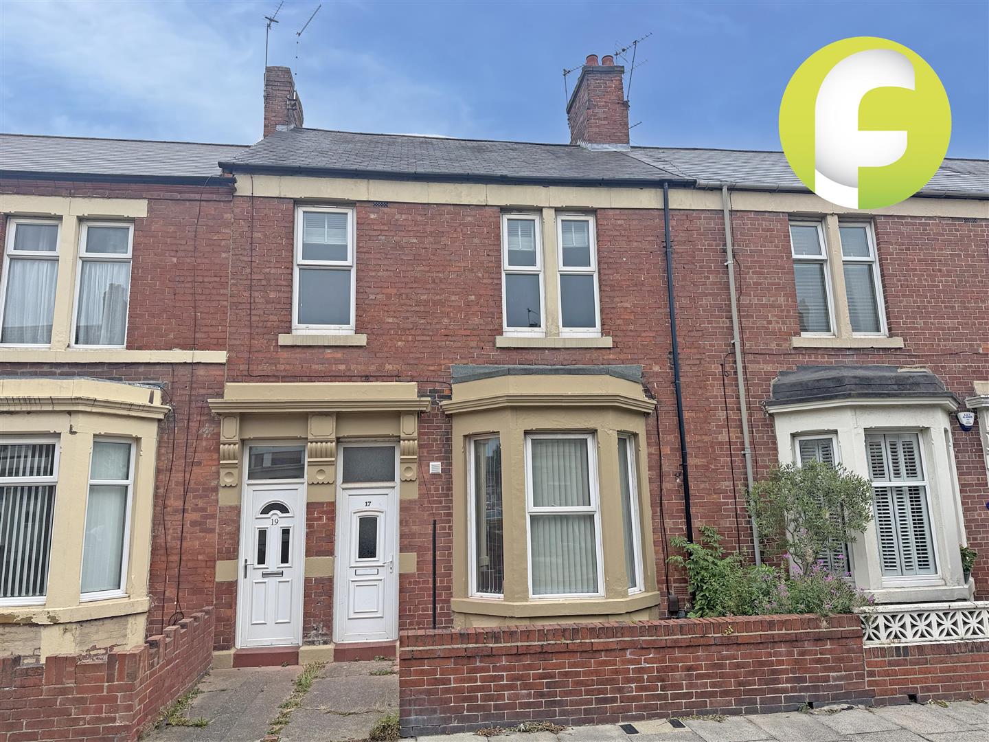 Flat Cleveland Road in North Tyneside