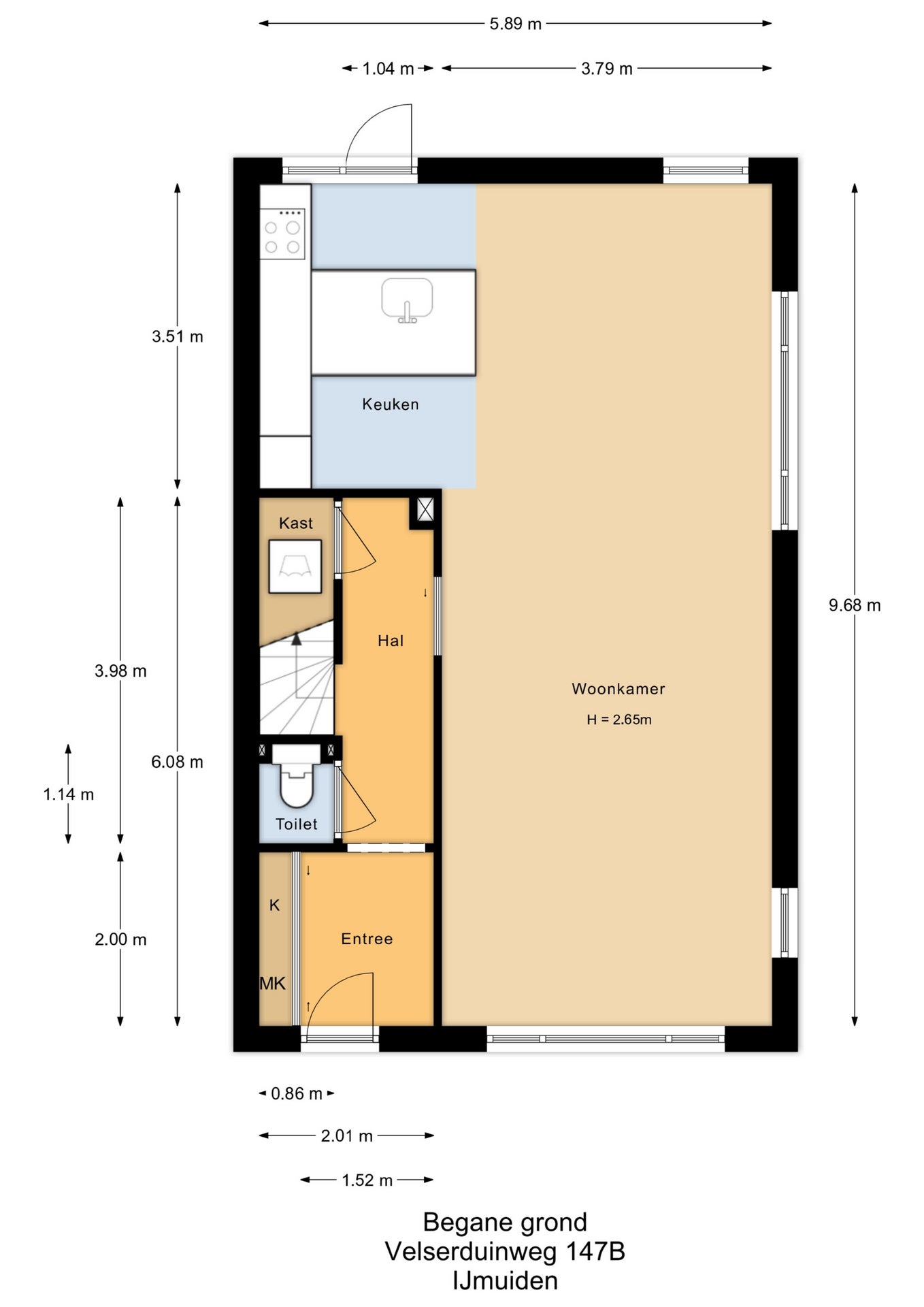 Hoekwoning te koop: Velserduinweg 147B, Ijmuiden