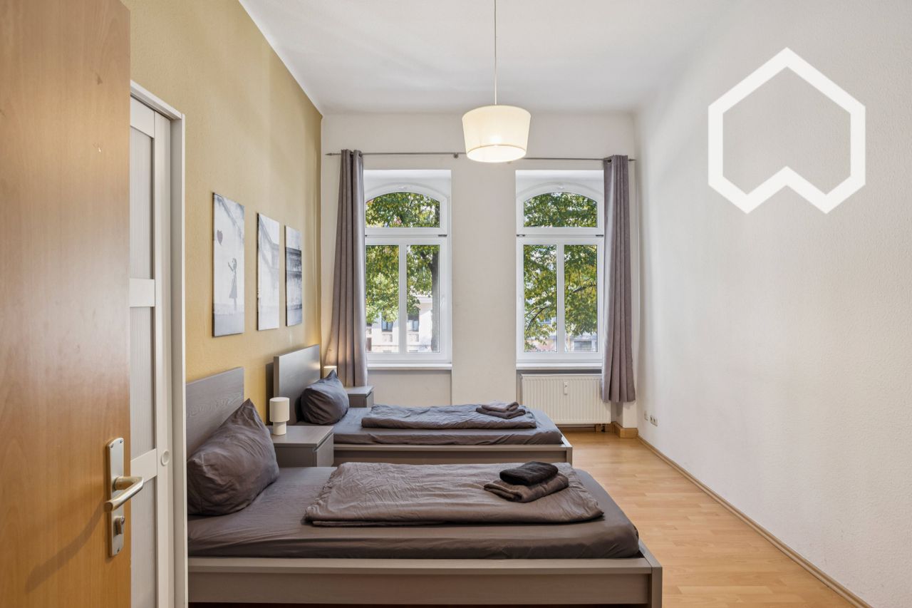 Zimmer Karl-Liebknecht-Straße in Leipzig