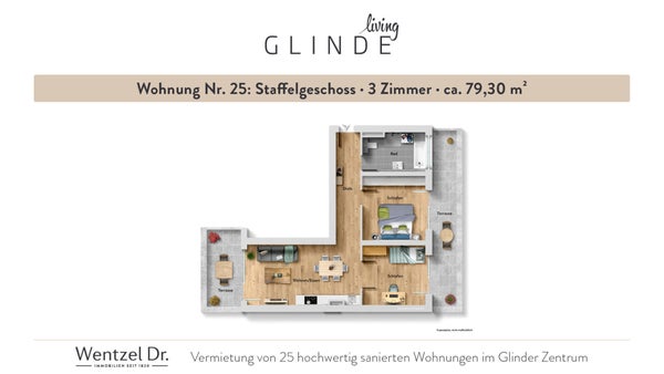 Zimmer Mühlenstraße in Glinde