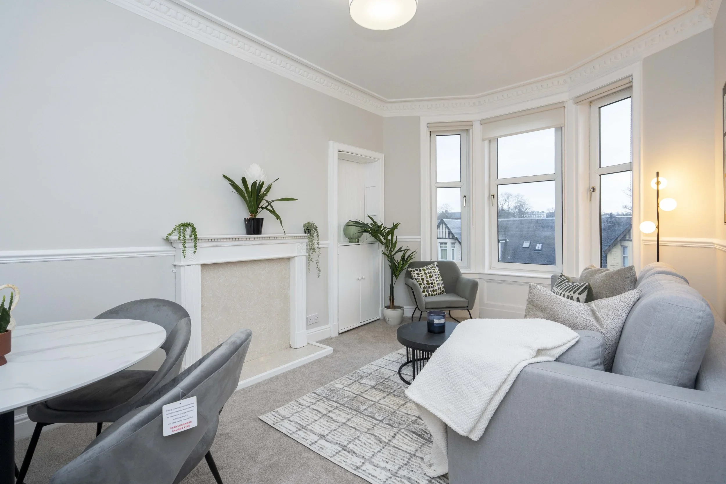 Flat Dumbarton Road in Glasgow