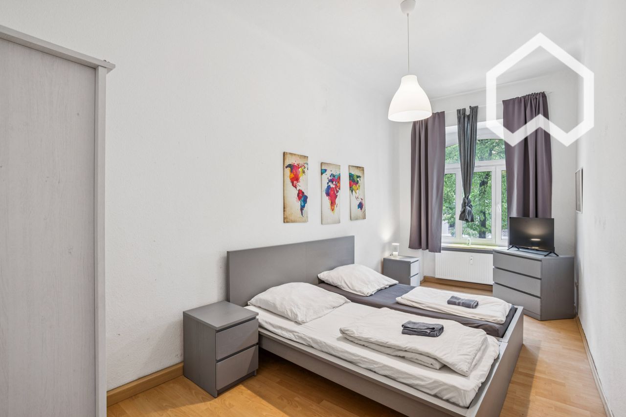 Zimmer Karl-Liebknecht-Straße in Leipzig