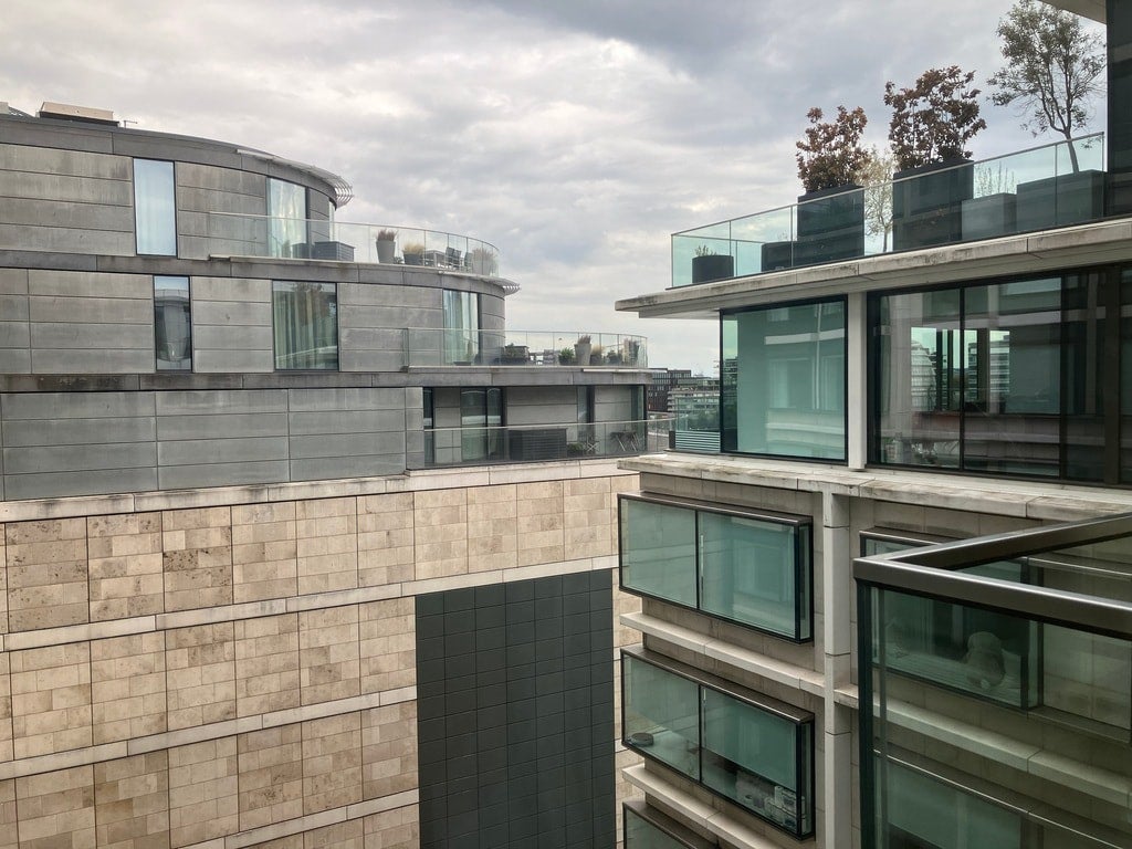 Flat Water Lane in City of London