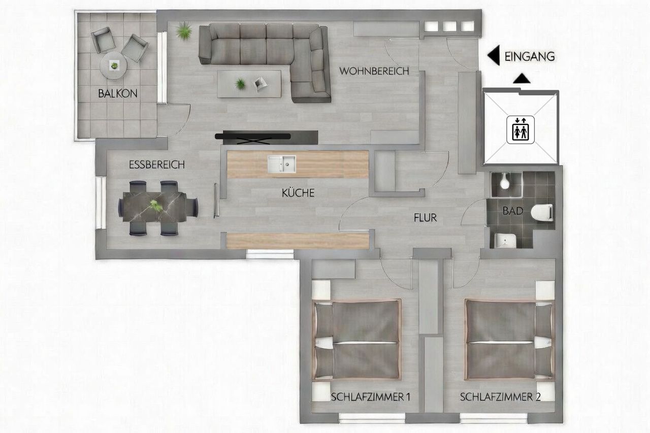 Wohnung Ludwigstraße in Neu-Ulm