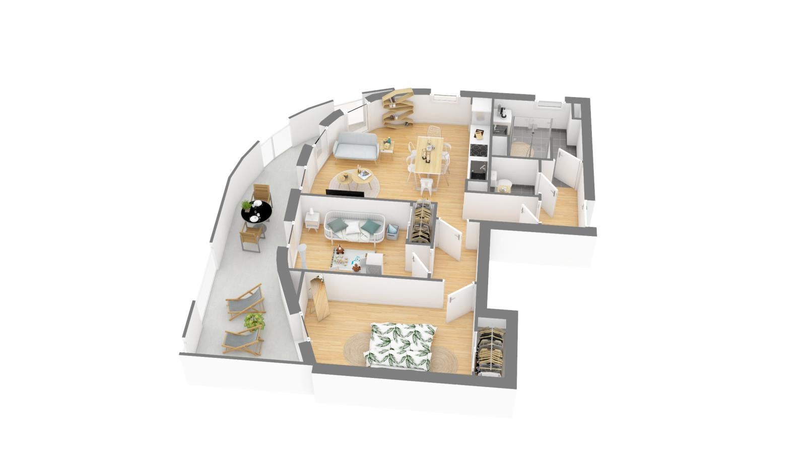 Appartement Boulevard Mendès France à Orvault