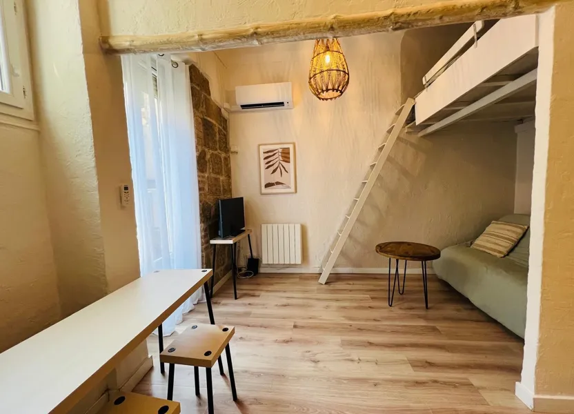 Chambre Rue Miollis à Nice