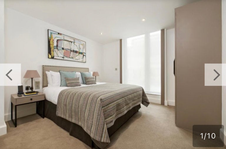 Flat Fetter Lane in City of London