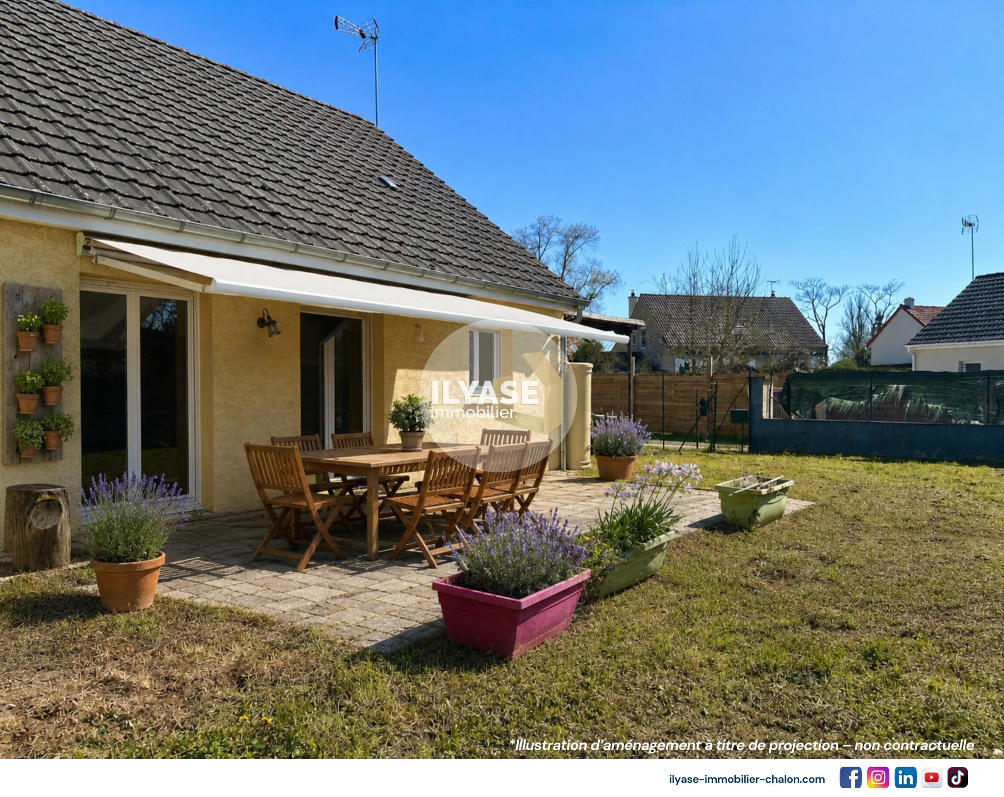 Maison Rue des Coquelicots à Champforgeuil