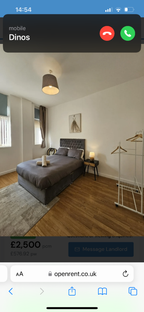Flat Sherborne Street in Manchester