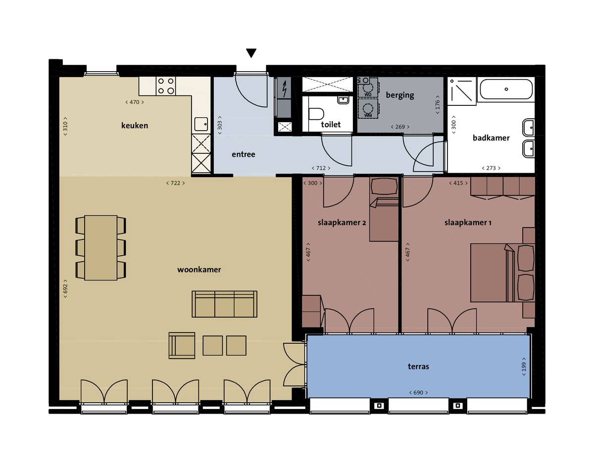 A rental house advertisment