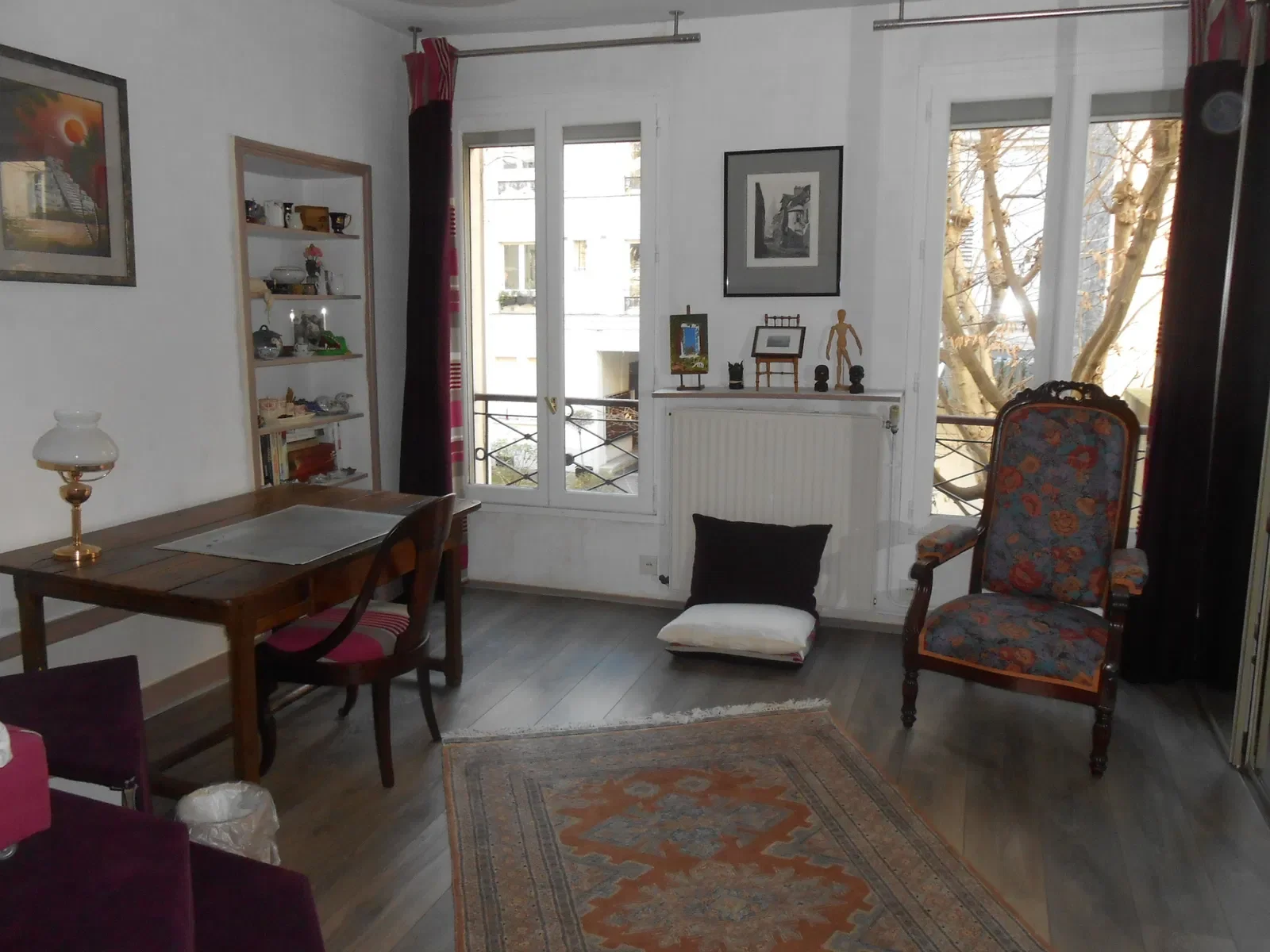 Chambre Rue Jacquemont à Paris
