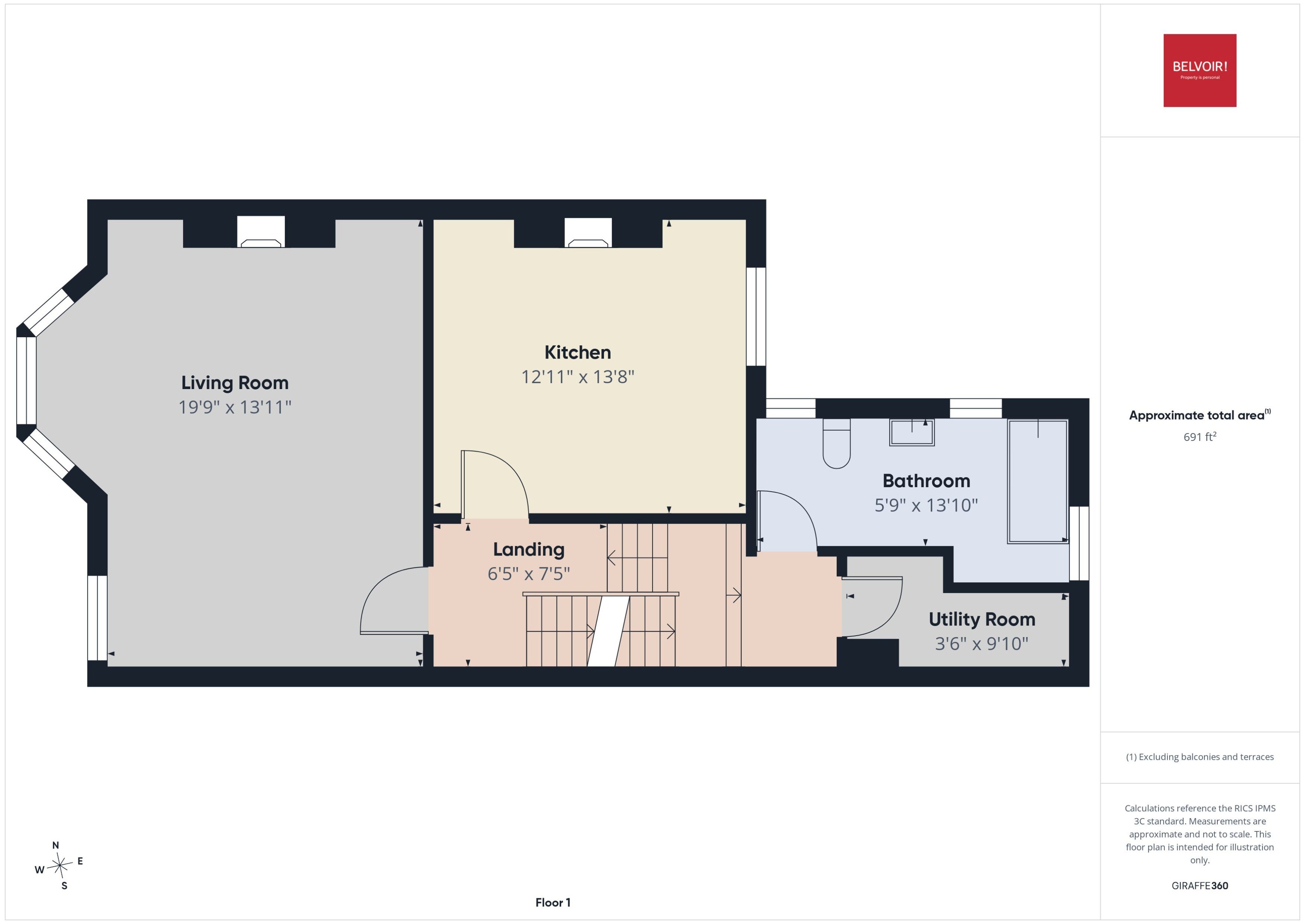Flat Haywra Street in Harrogate