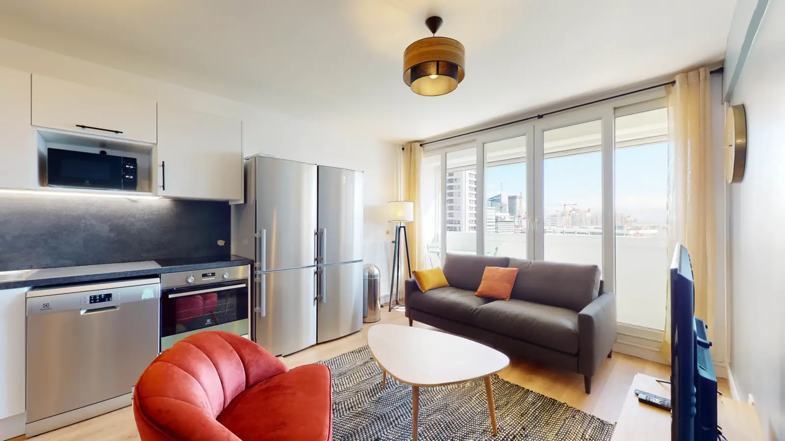 Flat Jardins Boieldieu in Puteaux