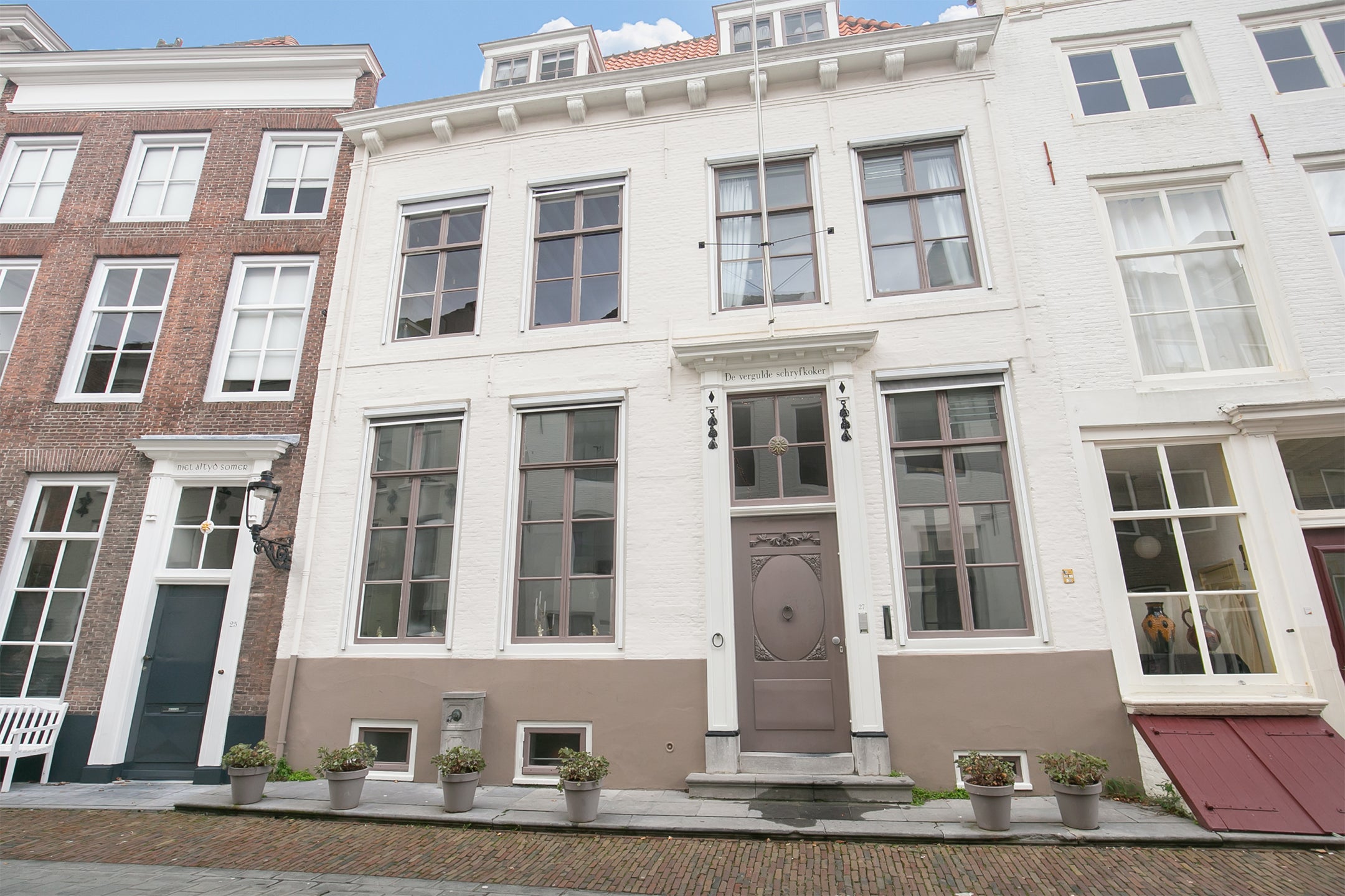 Huis Nieuwstraat 27 in Middelburg