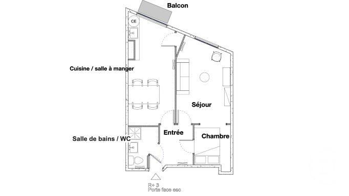 Appartement Rue Blanqui à Saint-Étienne