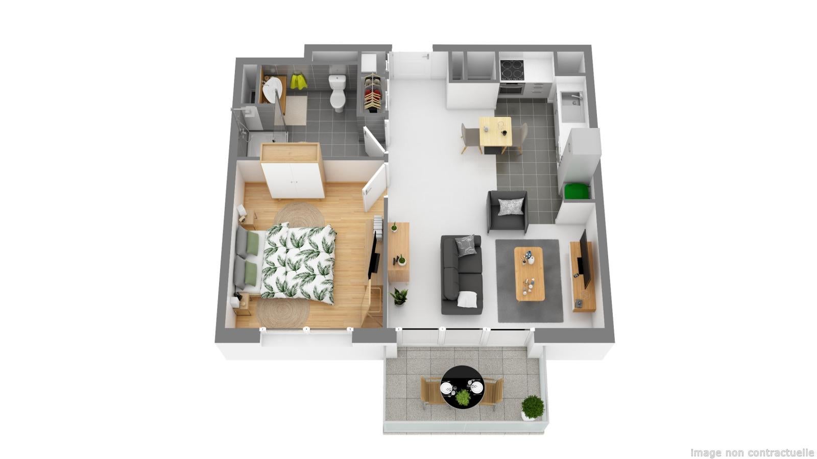 Flat Rue Ferdinand Aoustin in Darnétal