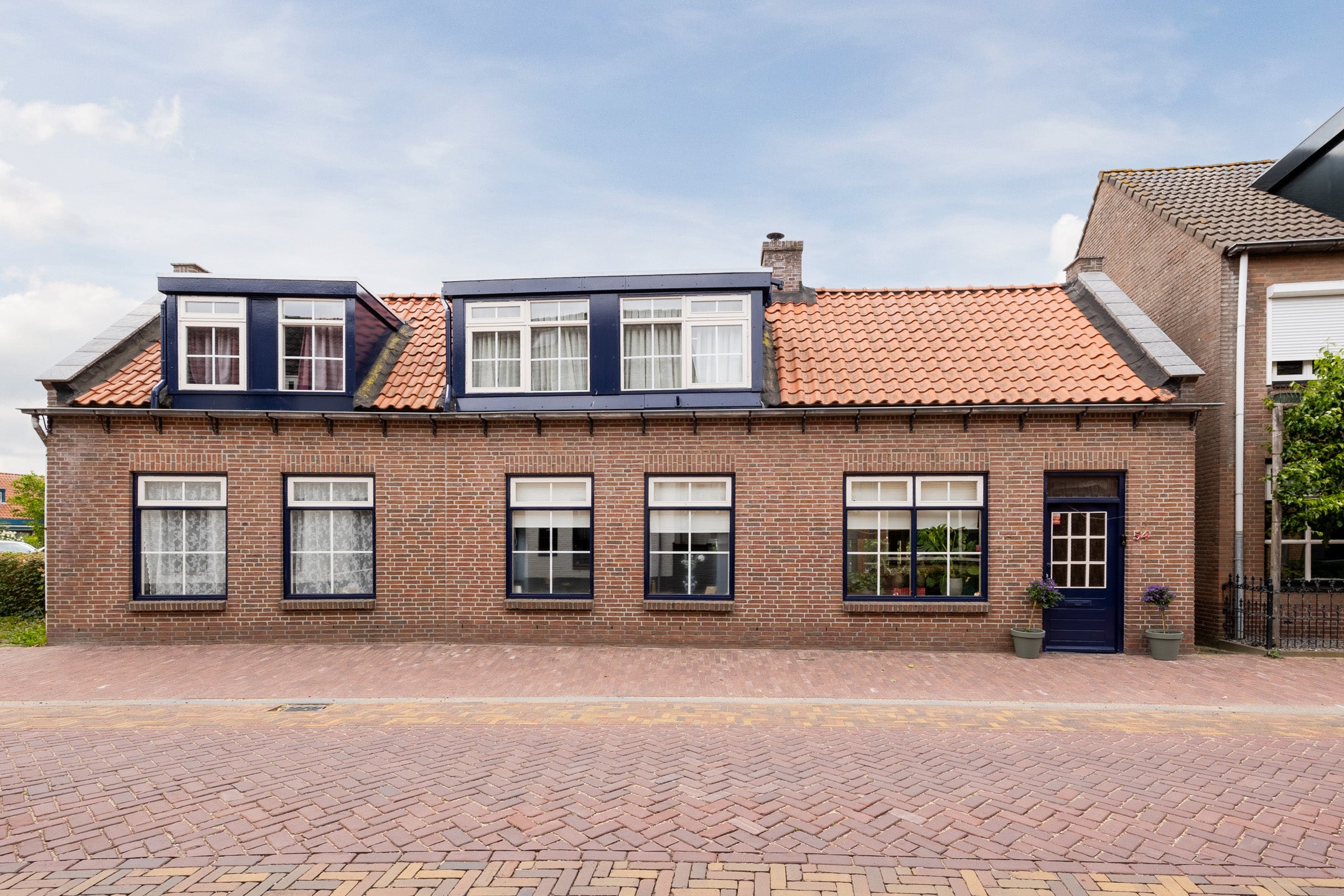 Huis Zevenbergsepoort 54 in Klundert