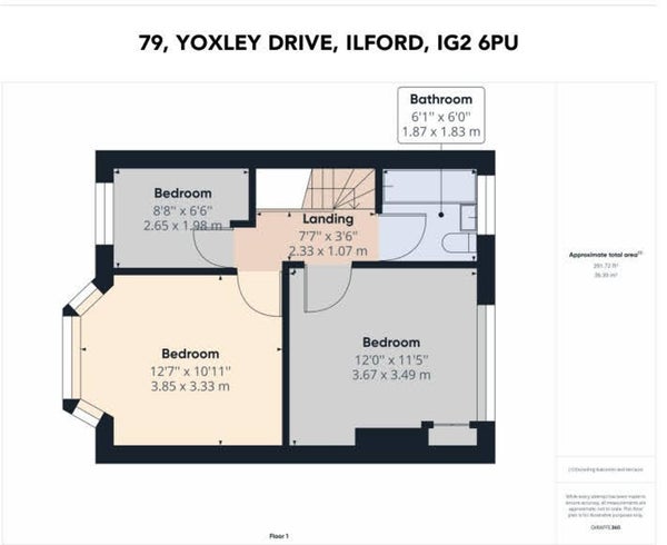 Flat Yoxley Drive in London
