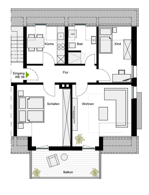 Wohnung Äußere Bayreuther Straße in Hof