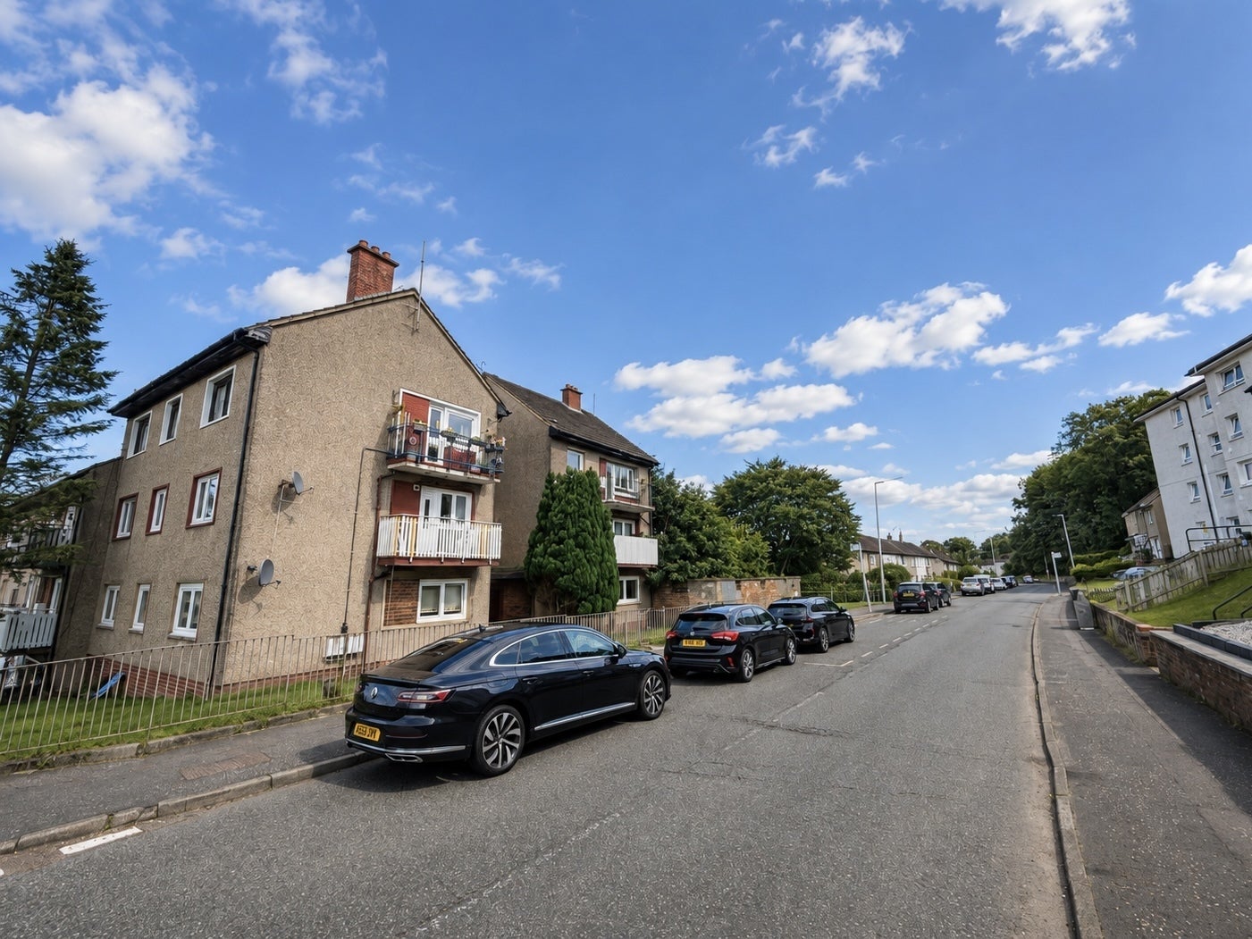 Flat Fernhill Road in Rutherglen